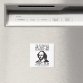 Üben oder nicht ausüben? - Shakespeare Magnet (In Situ (Geschirrspüler))