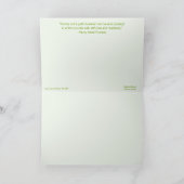 Üben Sie einen Weg der Liebe und des Reverence Karte (Innenseite)