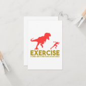 Üben Sie etwas Motivation erforderlich Karte (Vorderseite/Rückseite Beispiel)