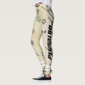 Üben Sie personalisierte Sternenmuster aus Leggings (Links)