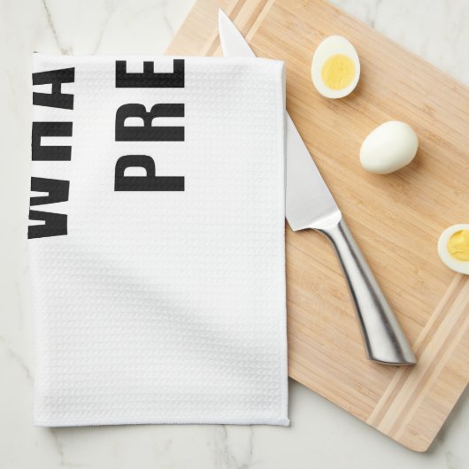 Üben Sie, was Sie predigen Handtuch (Viertel Falte)