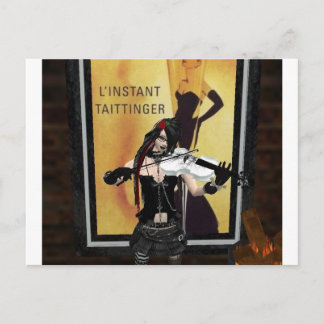 Üben, wo Sie können Postkarte