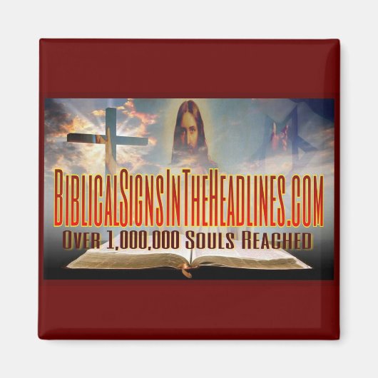 "Über 1.000.000 Souls" Magnet (Vorne)