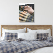 Über 3.000 Runden wurden von der M-240G abgefeuert Leinwanddruck (Insitu (Schlafzimmer))