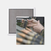 Über 3.000 Runden wurden von der M-240G abgefeuert Magnet (Vorderseite/Rückseite)