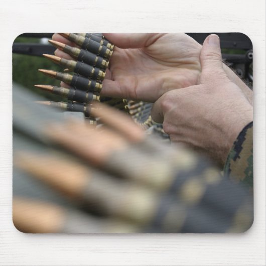 Über 3.000 Runden wurden von der M-240G abgefeuert Mousepad (Vorne)
