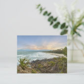 Über 6 km Strand Postkarte (Stehend Vorderseite)