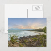 Über 6 km Strand Postkarte (Vorne/Hinten)