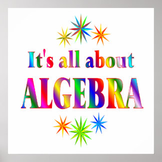 Über Algebra - Ab 11,80 $ Poster