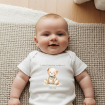 Über alle Maßen geliebter Teddybär Neugeborenes