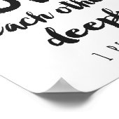 Über allen Liebe Poster Print (Ecke)