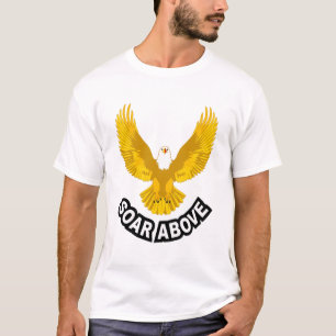 Über allen majestätischen Adlerkunstwerken schwebe T-Shirt