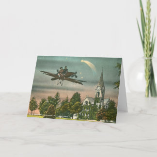 Über alte Kapelle hoch fliegen Karte