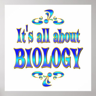 ÜBER BIOLOGIE POSTER