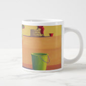 Über blassen 1998 hinaus Jumbo-Tasse (Rechts)