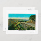 Über Castaic CreekRidge Route, CA Postkarte (Vorne/Hinten)