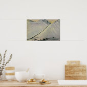 Über Chilkoot Pass bei Goldrausch, Alaska Poster (Küche)