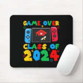 Über Cl of 2024 Video Gamer Students Funny Graduat Mousepad (Mit Mouse)