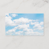 Über Cloud Nine Brautparty Date Night Ideas Begleitkarte (Rückseite)