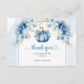 Über Cloud Nine Modern Pink Girl Bär Vielen Dank Begleitkarte (Vorderseite)