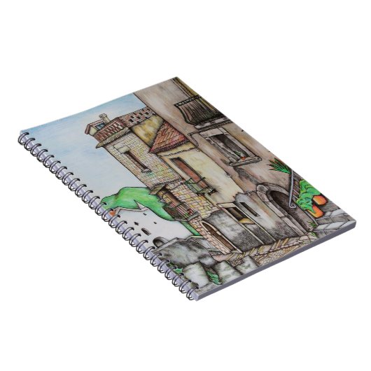 Über Costarella und Kloster Notizblock (Rechte Seite)