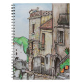 Über Costarella und Kloster Notizblock (Vorderseite)