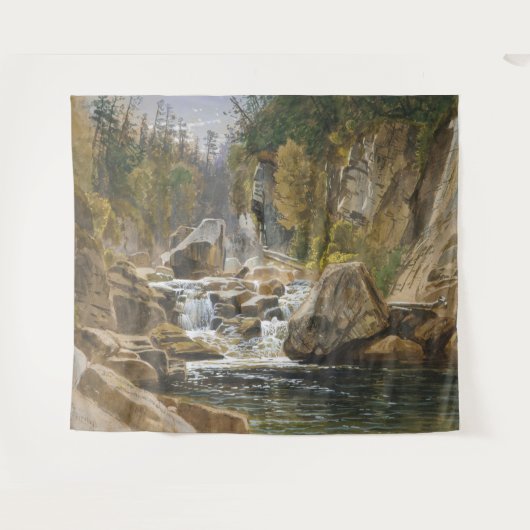 Über das Ausable | James David Smillie Art Wandteppich (Vorderseite (Horizontal))