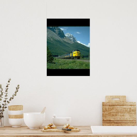 Über das FP-7 #6302 führt Züge #2_Trains Poster (Küche)