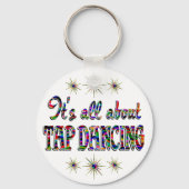 Über das Gestochen Tanzen Schlüsselanhänger (Vorderseite)