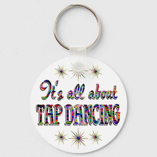 Über das Gestochen Tanzen Schlüsselanhänger (Vorderseite)