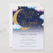 Über das Party des Mondgeschlechts Einladung (Vorderseite)