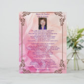 Über das Personalisierte Papier des Autors Cheryl (Stehend Vorderseite)