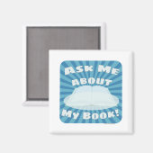 Über das Projekt "Mein Buchautor" Magnet (Vorderseite/Rückseite)