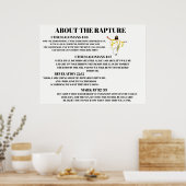 ÜBER DAS RAPTURE-Poster Poster (Küche)