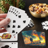 Über Das Universum Spielkarten (In Situ)