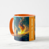 Über Das Universum Tasse (Vorderseite Links)