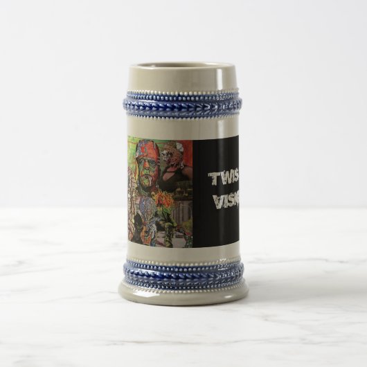 "Über dem Auge des Verstandes hinaus " Bierglas (Mittel)