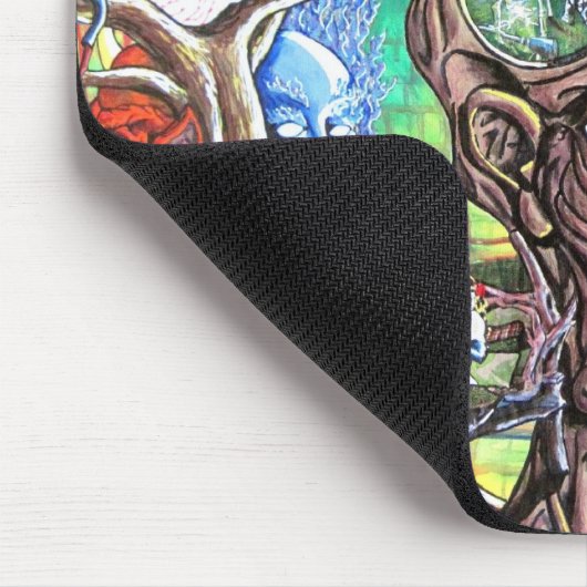 "Über dem Auge des Verstandes hinaus " Mousepad (Ecke)