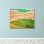 Über dem bemalten Palast von Steptoe Butte Leinwanddruck (Insitu (Holzboden))