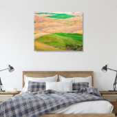 Über dem bemalten Palast von Steptoe Butte Leinwanddruck (Insitu (Schlafzimmer))