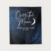 Über dem Brautparty über der Mond Wandteppich (Vorderseite)