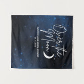 Über dem Brautparty über der Mond Wandteppich (Vorderseite (Horizontal))