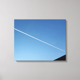 über dem Dach Leinwanddruck