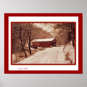 ÜBER DEM DRUCK DES FLUSS-GICLEE POSTER