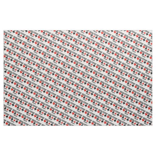 Über dem durchschnittlichen Bridge-Player in vier  Stoff (Yard (91,4 cm))