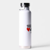 Über dem durchschnittlichen Bridge-Player in vier  Trinkflasche (Rechts)