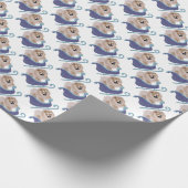 ÜBER DEM FLUSS FEIERKUCHERBAND GESCHENKPAPIER (Ecke)