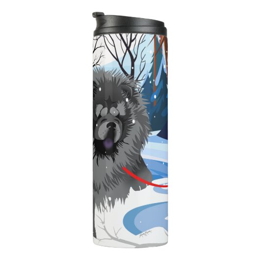 ÜBER DEM FLUSS THERMOSBECHER (Nach rechts gedreht)