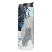 ÜBER DEM FLUSS THERMOSBECHER (Nach links gedreht)