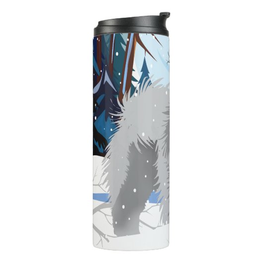 ÜBER DEM FLUSS THERMOSBECHER (Nach links gedreht)